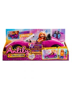 Carro plástico morado