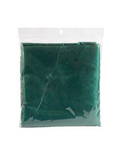 Mantel tela afelpado liso 145x260cm verde oscuro