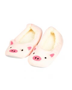 Pantufla afelpada bordado cerdo 36-41