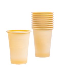 Vaso biodegradable fecula maíz 8oz 10und beige