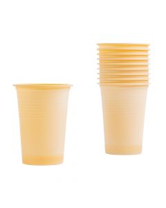 Vaso biodegradable fecula maíz 12oz 10und beige