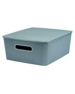 Caja organizadora plástica gris