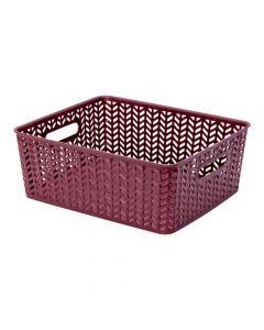 Cesta almacenamiento plástica vino