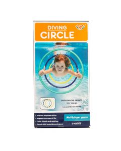 Aro para juego piscina 3x56cm +3a multicolor