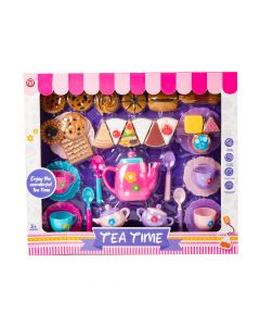 Accesorio para juego tea time 38pzas +3a multicolor