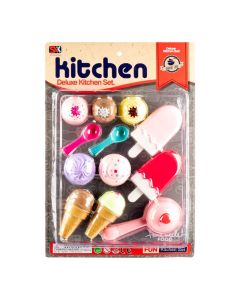 Accesorios juego heladería niños