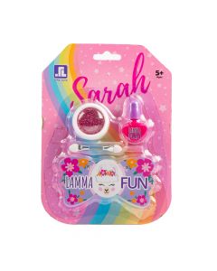 Set unas sarah lamma fun con accesorios 3pzas +5a