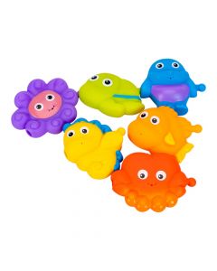 Animales marinos juego agua