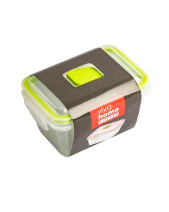 Recipiente plástico 430ml rectangular 13x9.5x7.9cm