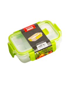 Recipiente plástico 250 ml 14.5x9.9x5cm 
