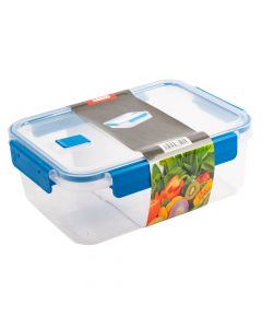Recipiente plastico 2500 ml viva home 25.3x19x10.1cm