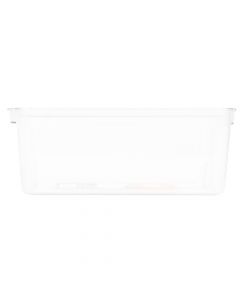 Organizador liso con tapa transparente