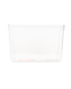 Organizador liso con tapa transparente