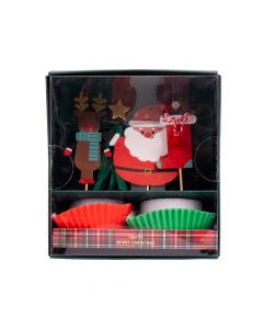 Accesorios navideños 6pzas surtido