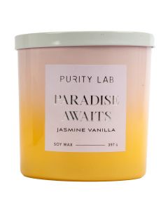 Candela aromática paradise awaits jasmine vanilla 397g