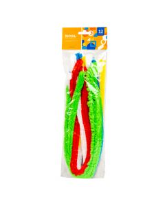 Limpia pipas afelpado 12pzas surtido