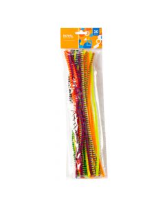 Limpia pipas 30und bicolor surtido