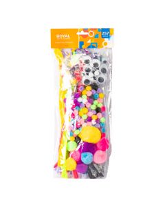 Limpia pipas afelpado con accesorios 257und surtido
