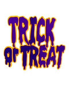 Letrero foam Halloween decorativo