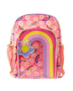 Salveque estampado arcoíris flor 30.5x15.3x40cm multicolor
