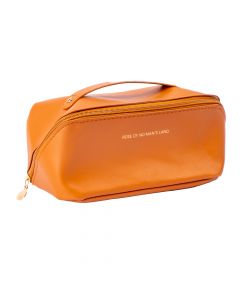 Cosmetiquera lisa con zipper estampado rose of no mans land 23.5x12x12cm 