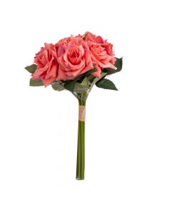 Ramo artificial rosas 7pzas