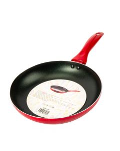 Sartén 24cm aluminio rojo