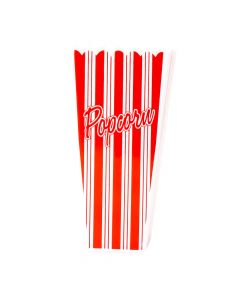 Recipiente estampado popcorn 10x19.7cm 1.1l blanco+rojo