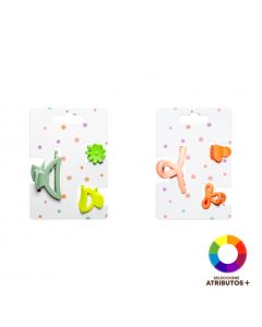 Prensas plásticas para cabello