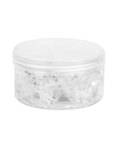 Prensa para cabello 50und transparente