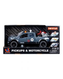 Carro pick-up con luces y sonido