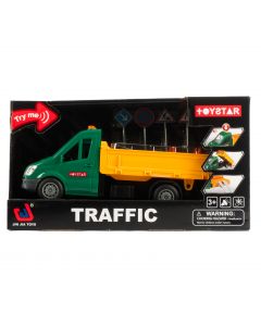 Carro plástico con accesorios sonido y luz +3a 