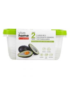 Recipiente con tapa 2und 