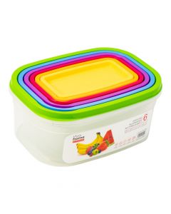 Tupper rectangular con tapa