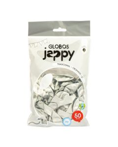 Globo látex cromado 5pulg plateado