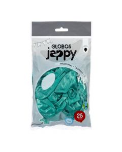 Globo látex cromado verde