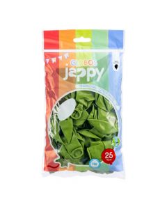 Globo látex verde 12 pulg