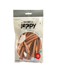Globo látex liso cromado 260pulg rosegold