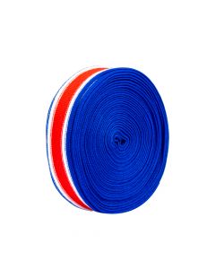 Cinta tela estampado tricolor 5x2.55cm