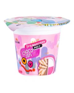 Strawberry milk choco dips 15g