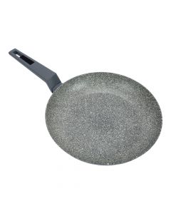 Sartén inducción 28cm aluminio gris
