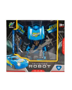 Robot transformable 12cm +3a surtido