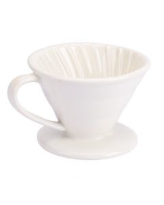 Filtro para café porcelana figura taza