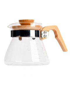 Pichel vidrio con tapa