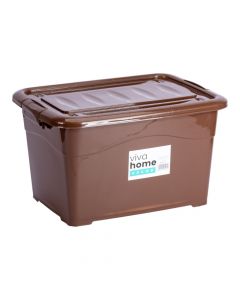 Caja organizadora plástica con asa 40l surtido