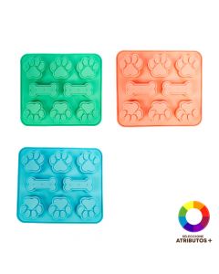Molde silicón huella-hueso