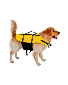 Chaleco salvavidas para mascota con detalle reflectivo S