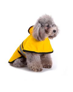 Capa para mascota detalle reflectivo XXL amarilla