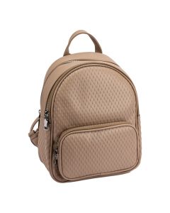 Bolso casual para dama beige y plateado