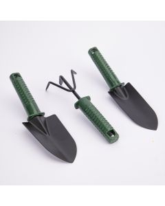 Herramienta metálica para jardinería 3pzas